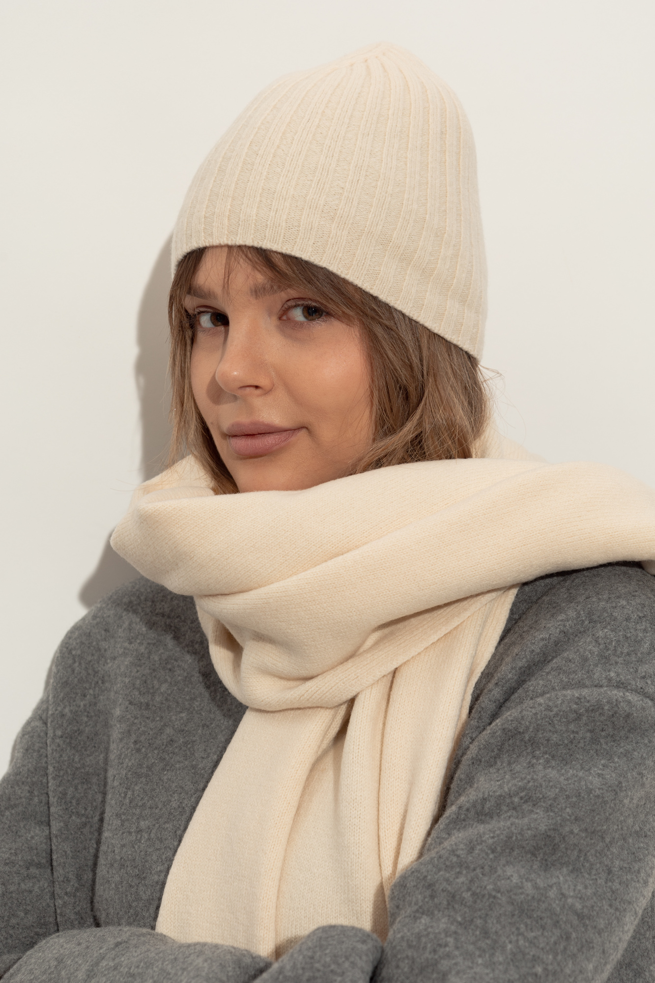 ハット JIL SANDER Woman Hat Ivory J02TC0003J14506 109 Jil Sander Outlet: Hat woman - Ivory | Jil Sander hat